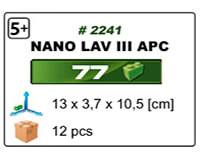 Véhicule blindé léger III APC Nano